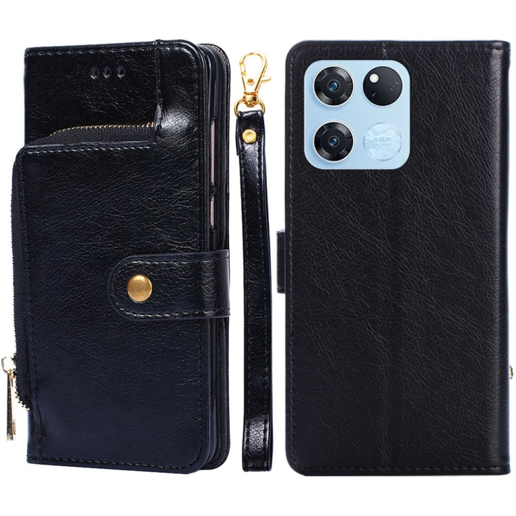 Zipper Bag PU + TPU Horizontal Flip Leather Case, For OnePlus Ace Racing