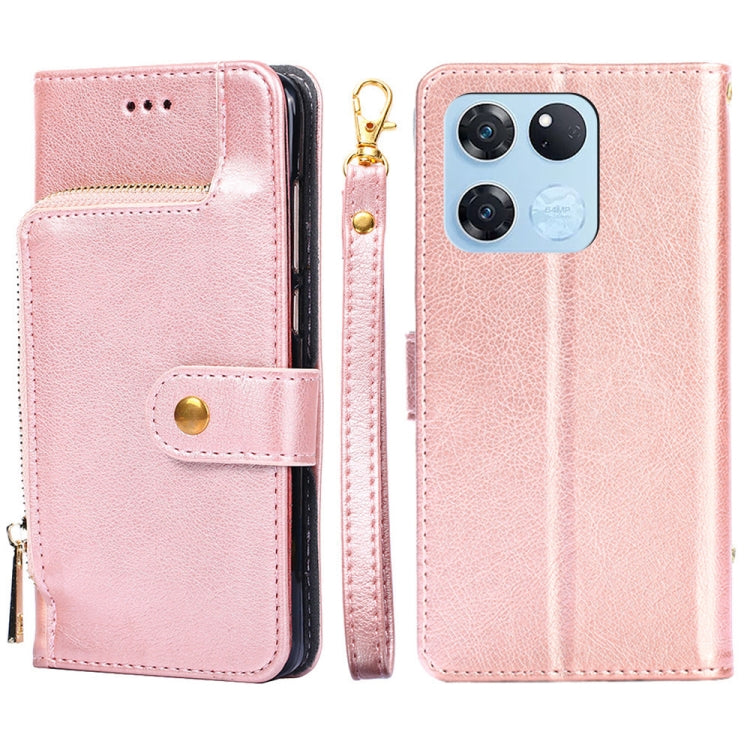 Zipper Bag PU + TPU Horizontal Flip Leather Case, For OnePlus Ace Racing