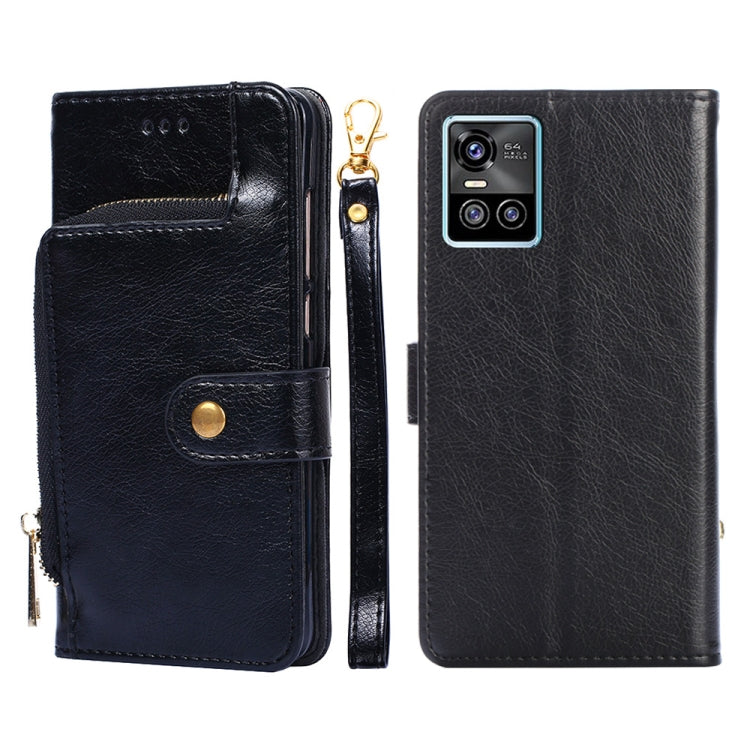 Zipper Bag PU + TPU Horizontal Flip Leather Phone Case, For vivo S10/S10 Pro, For vivo S15 5G, For vivo S15 Pro 5G, For vivo S15e 5G/T1 Snapdragon 778G, For vivo X60 Pro Global Version/X60 Curved Screen, For vivo X70