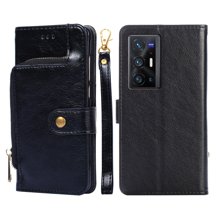 Zipper Bag PU + TPU Horizontal Flip Leather Phone Case, For vivo X70 Pro, For vivo X70 Pro+, For vivo Y15s Global Version, For vivo Y21/Y21s/Y33s
