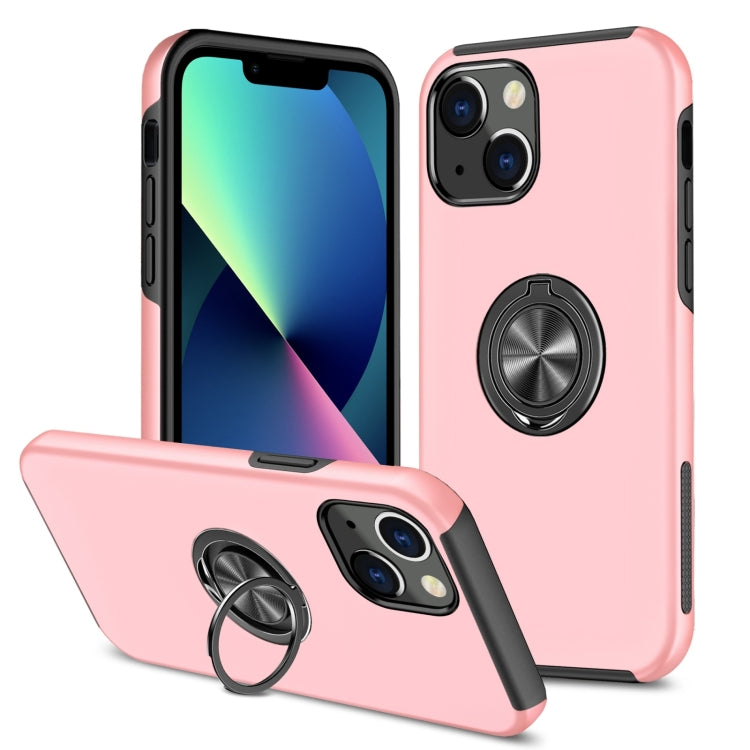 Magnetic Ring Kickstand Shockproof Phone Case, For iPhone 14, For iPhone 14 Plus, For iPhone 14 Pro