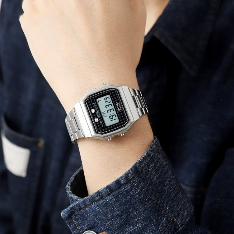 SKMEI 1952 Resin Mirror ABS Case Waterproof Electronic Watch