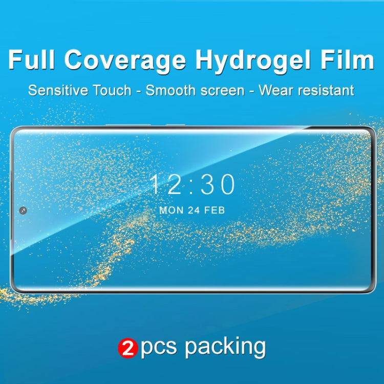 2 PCS imak Curved Full Screen Hydrogel Film Front Protector