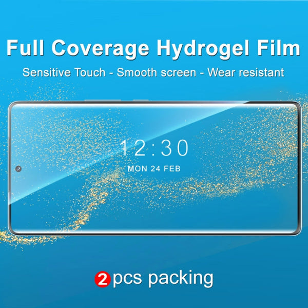 2 PCS imak Curved Full Screen Hydrogel Film Front Protector