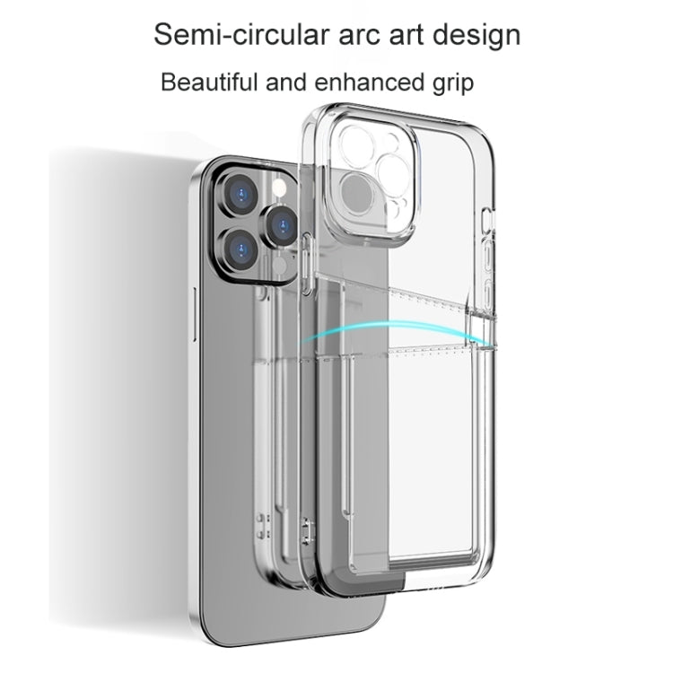 Dual Card TPU Phone Case, For iPhone 14, For iPhone 14 Plus, For iPhone 14 Pro, For iPhone 14 Pro Max
