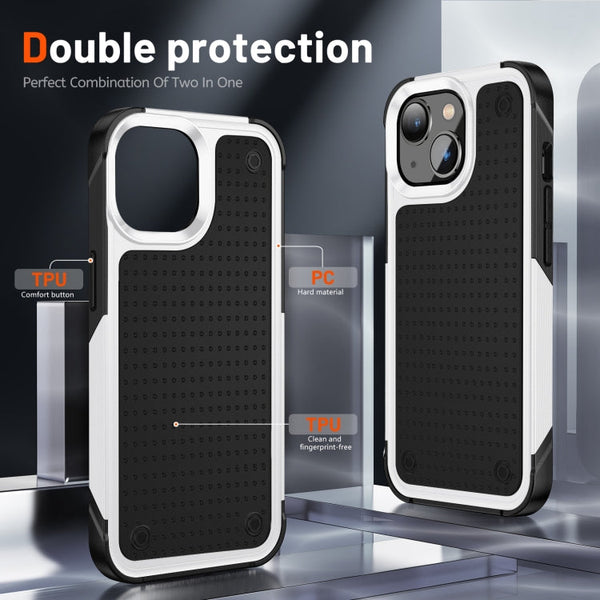 PC + TPU Shockproof Protective Phone Case, For iPhone 14