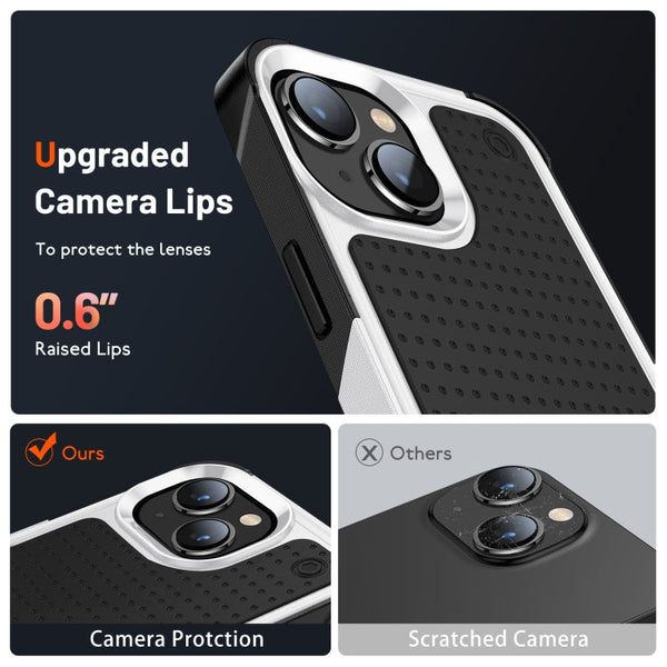 PC + TPU Shockproof Protective Phone Case, For iPhone 14