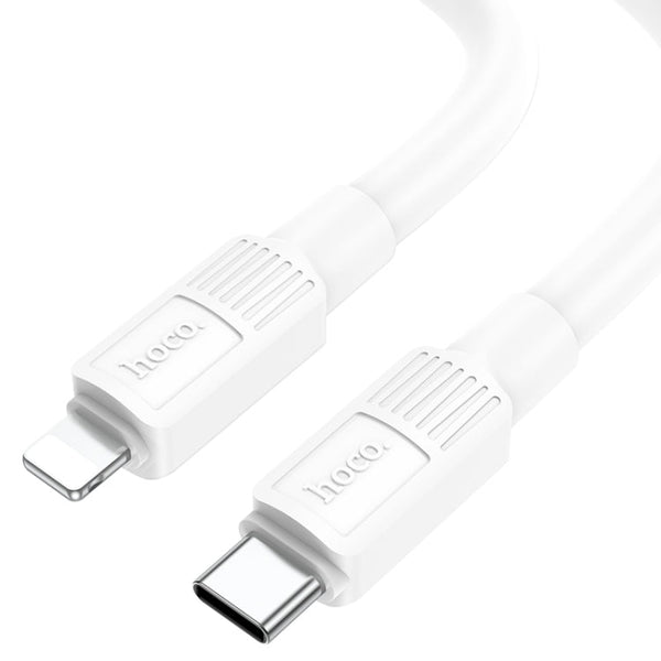 hoco X84 20W USB-C / Type-C to 8 Pin Solid PD Charging Data Cable，Length：1m