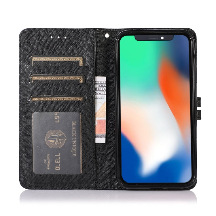 Cross Texture Horizontal Flip Leather Phone Case, For iPhone 11