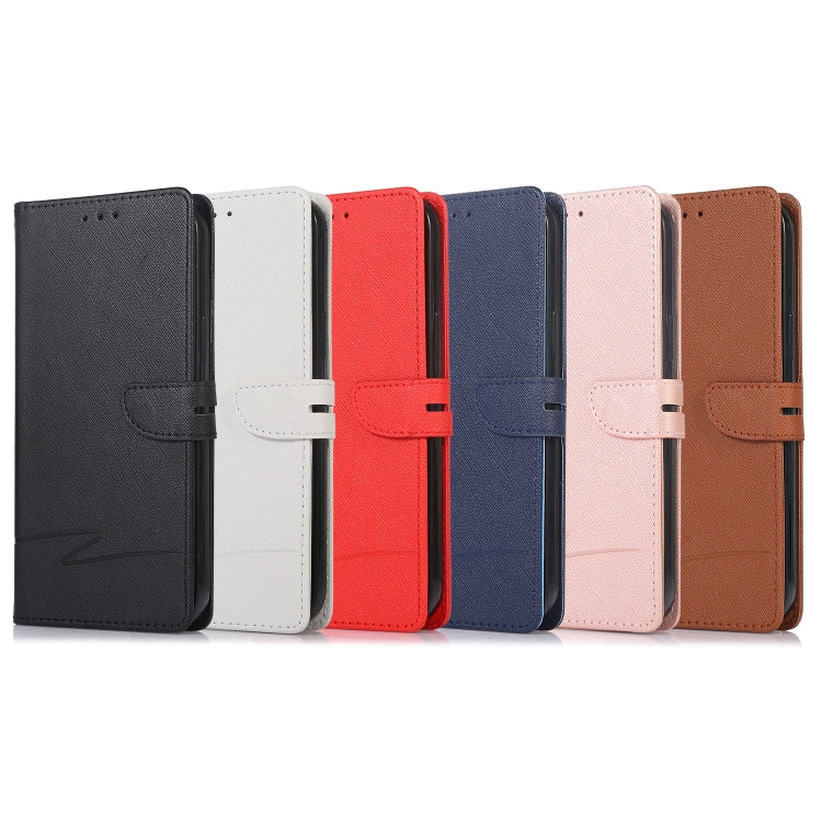 Cross Texture Horizontal Flip Leather Phone Case, For iPhone 11