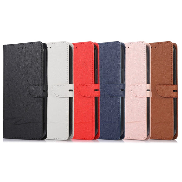 Cross Texture Horizontal Flip Leather Phone Case, For iPhone 11