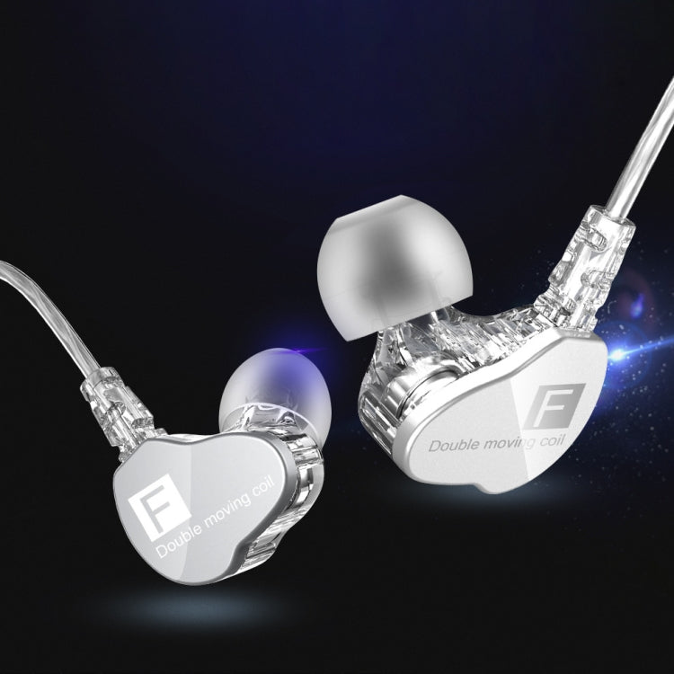 QKZ F910 In-Ear Subwoofer Dual Dynamic Earphone