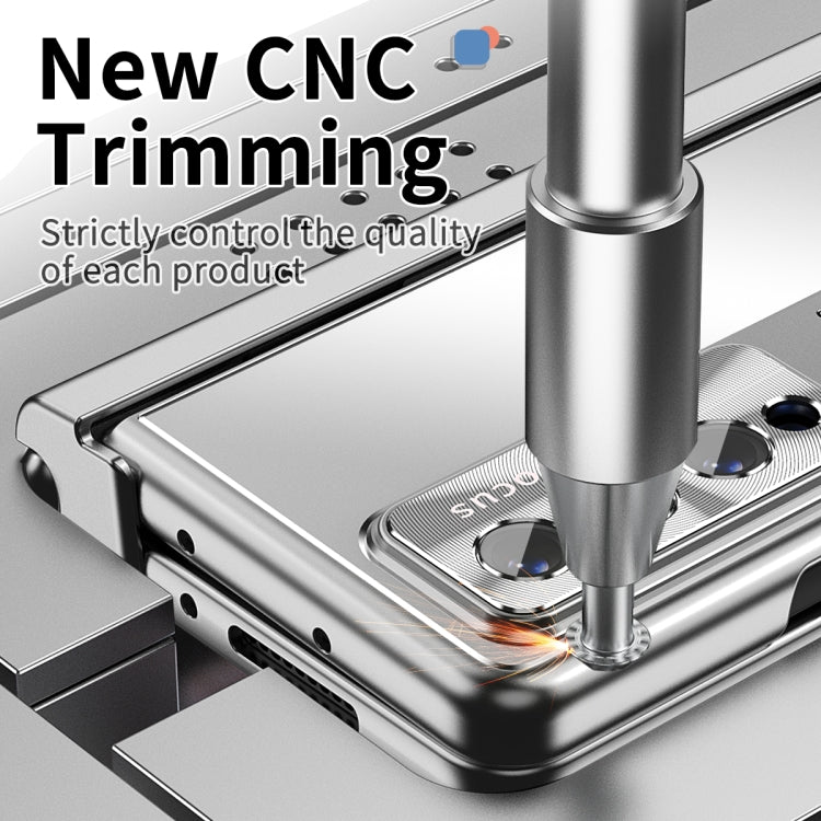 Aluminum Alloy Double Hinge Shockproof Phone Protective Case