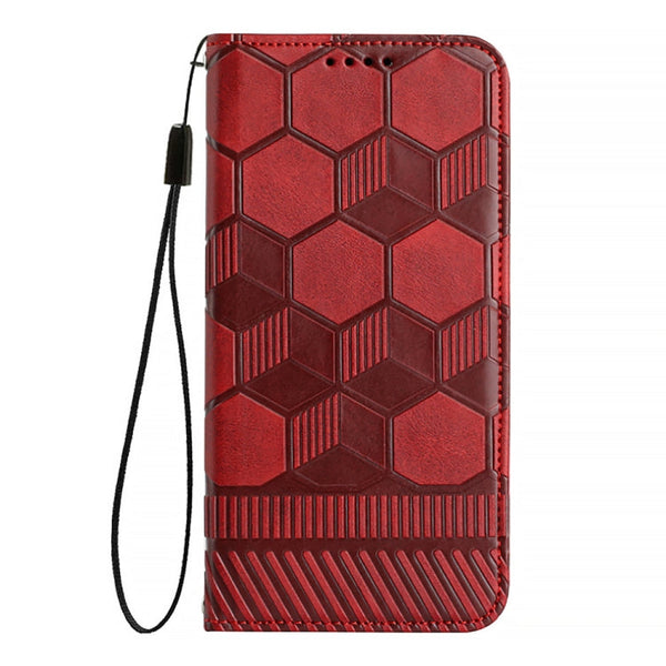 Football Texture Magnetic Leather Flip Phone Case, For Xiaomi Redmi 10C / 10 India, For Xiaomi Redmi 10A, For Xiaomi Redmi Note 11 Global 2022 / Note 11S 4G, For Xiaomi Redmi Note 11 Pro 5G / 4G Global 2022 / Note 11 Pro+ India