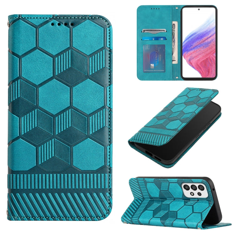 Football Texture Magnetic Leather Flip Phone Case, For Samsung Galaxy A23 5G, For Samsung Galaxy A33 5G, For Samsung Galaxy A53 5G, For Samsung Galaxy A73 5G