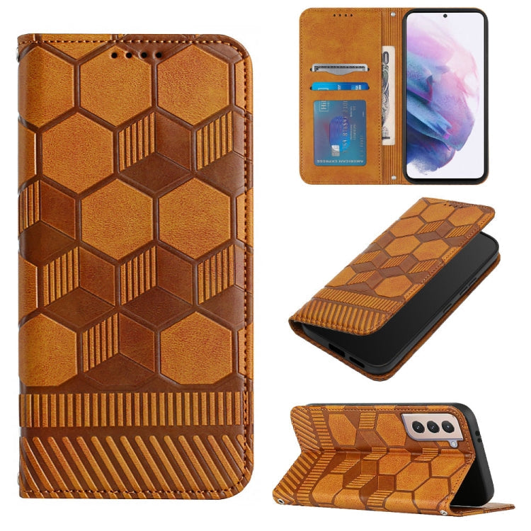 Football Texture Magnetic Leather Flip Phone Case, For Samsung Galaxy S20 FE 2022 / S20 FE 5G&4G / S20 Lite / S20 Fan Edition, For Samsung Galaxy S21 5G, For Samsung Galaxy S21+ 5G, For Samsung Galaxy S21 Ultra 5G