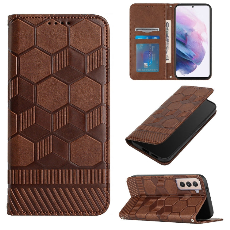 Football Texture Magnetic Leather Flip Phone Case, For Samsung Galaxy S20 FE 2022 / S20 FE 5G&4G / S20 Lite / S20 Fan Edition, For Samsung Galaxy S21 5G, For Samsung Galaxy S21+ 5G, For Samsung Galaxy S21 Ultra 5G