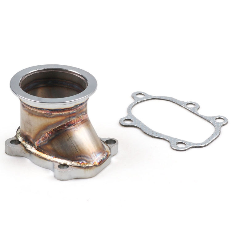 Car Modified 63mm Turbo Down Pipe V-band Adapter with Clamp Flange