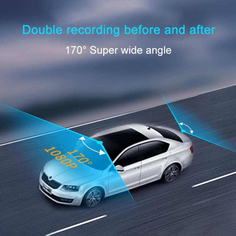 Dual Camera HD Night Vision WiFi Car Dash Cam Driving Recorder