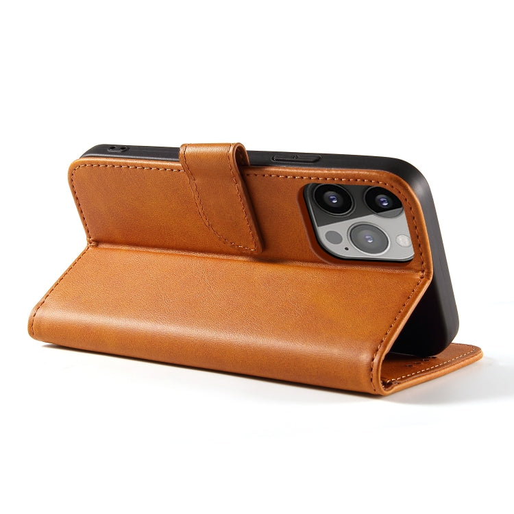 Calf Texture Buckle Flip Leather Phone Case