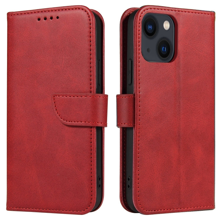 Calf Texture Buckle Flip Leather Phone Case