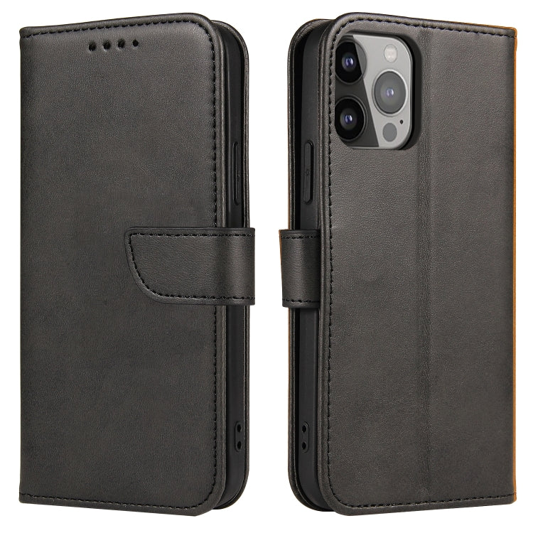 Calf Texture Buckle Flip Leather Phone Case