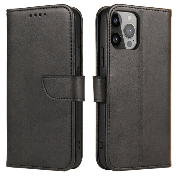 Calf Texture Buckle Flip Leather Phone Case