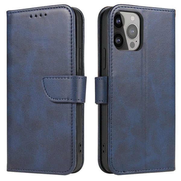 Calf Texture Buckle Flip Leather Phone Case