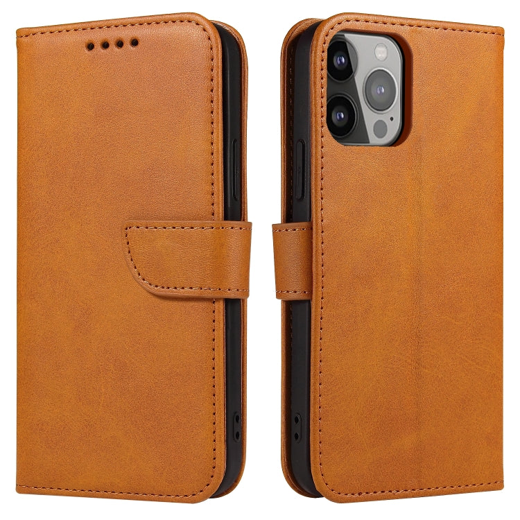 Calf Texture Buckle Flip Leather Phone Case