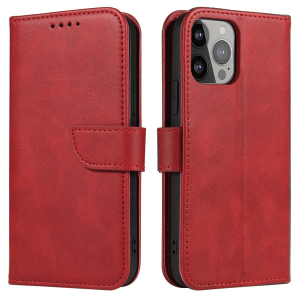 Calf Texture Buckle Flip Leather Phone Case