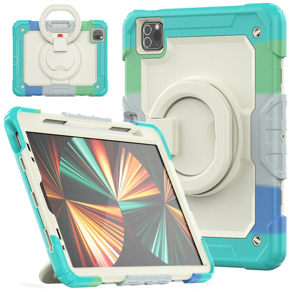 Bracelet Holder Silicone + PC Tablet Case, For iPad Pro 11