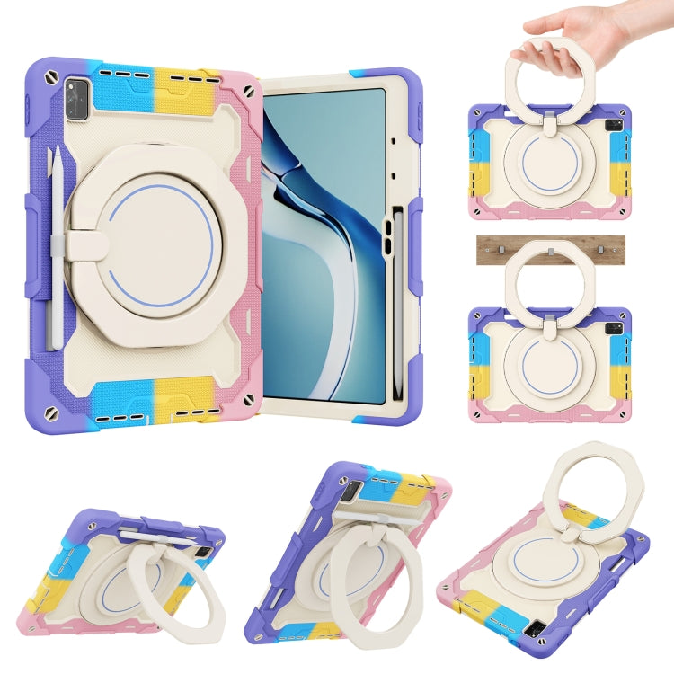 Armor Contrast Color Silicone + PC Tablet Case