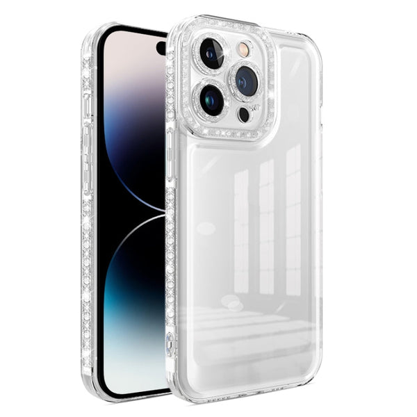 Shinning Diamond Space Shockproof Phone Case, For iPhone 13 Pro Max, For iPhone 12, For iPhone 14, For iPhone 14 Pro