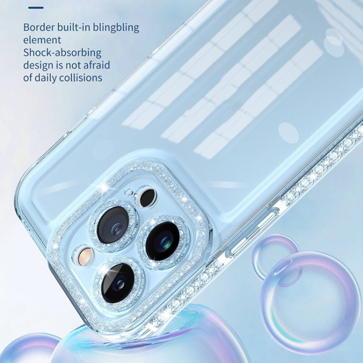 Shinning Diamond Space Shockproof Phone Case, For iPhone 13 Pro Max, For iPhone 12, For iPhone 14, For iPhone 14 Pro