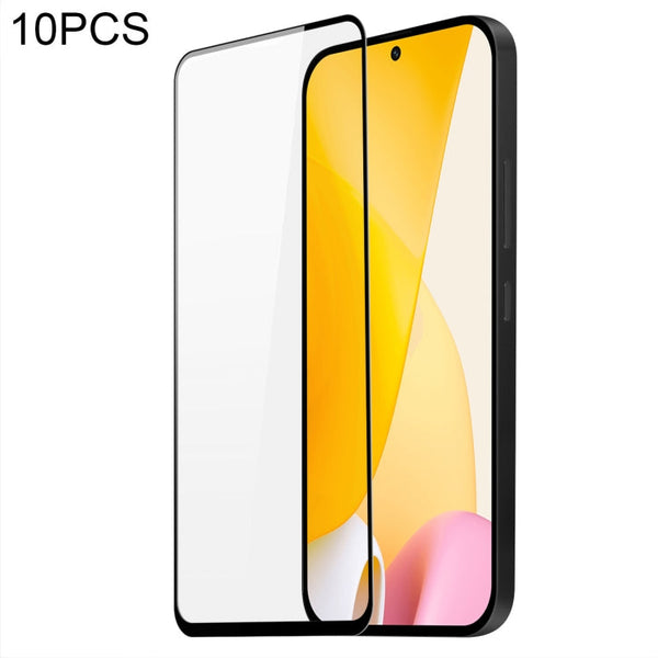 10 PCS DUX DUCIS 0.33mm 9H Medium Alumina Tempered Glass Film