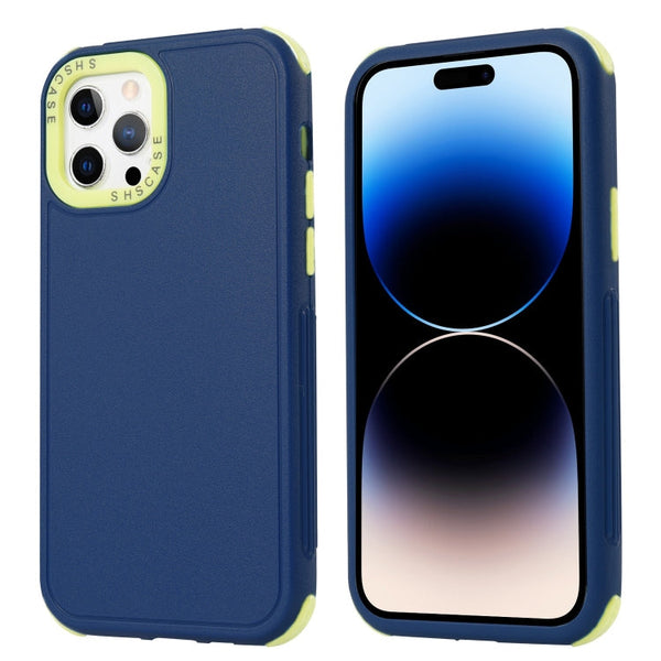 3 in 1 Four Corner Shockproof Phone Case, For iPhone 14 Pro Max, For iPhone 14 Pro