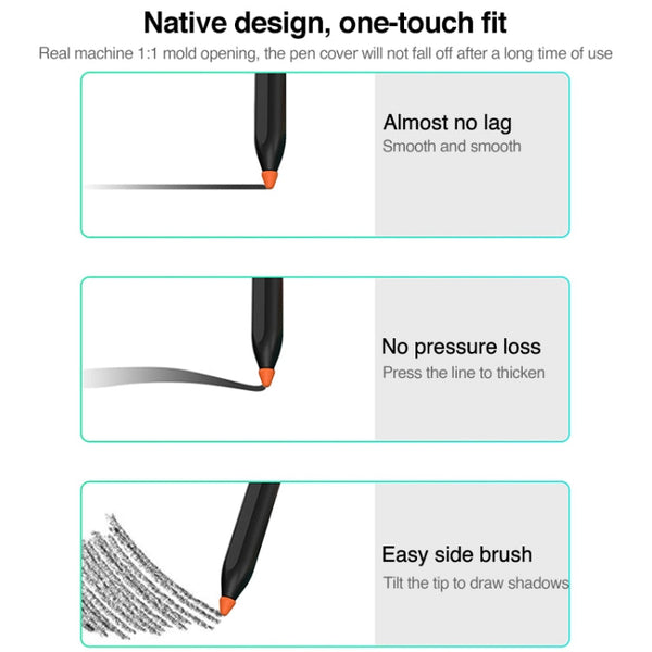 10 in 1 / Set Silicone Nib Cap, For Xiaomi Pencil