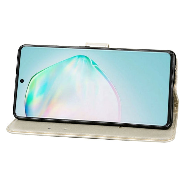 Rose Embossed Horizontal Flip PU Leather Case with Holder & Card Slots & Wallet