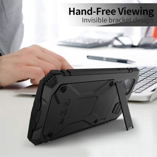 Shockproof Waterproof Dust-proof Metal + Silicone Protective Case with Holder, For iPhone 11, For iPhone 11 Pro, For iPhone 11 Pro Max, For iPhone XS Max, For Galaxy S20 Ultra