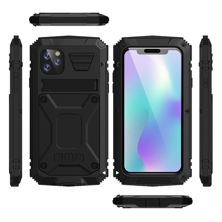 Shockproof Waterproof Dust-proof Metal + Silicone Protective Case with Holder, For iPhone 11, For iPhone 11 Pro, For iPhone 11 Pro Max, For iPhone XS Max, For Galaxy S20 Ultra