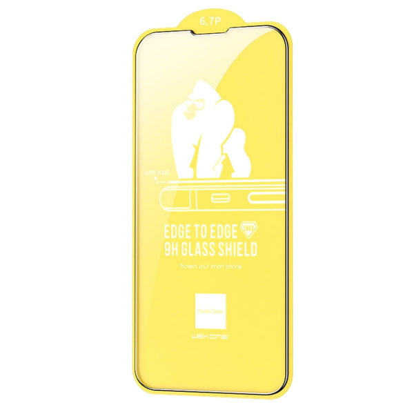 10 PCS WEKOME 9D Curved HD Tempered Glass Film, For iPhone 14 Pro Max (10 PCS), (10pcs)