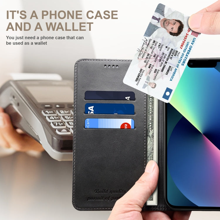 Calf Texture Horizontal Flip Leather Phone Case, For iPhone 14, For iPhone 14 Plus, For iPhone 14 Pro, For iPhone 14 Pro Max