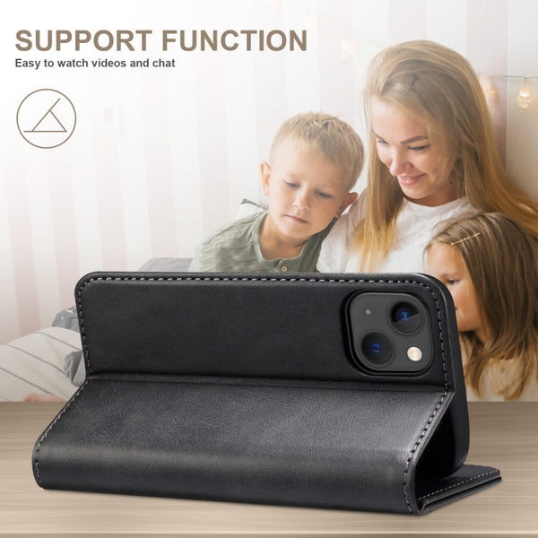 Calf Texture Horizontal Flip Leather Phone Case, For iPhone 14, For iPhone 14 Plus, For iPhone 14 Pro, For iPhone 14 Pro Max