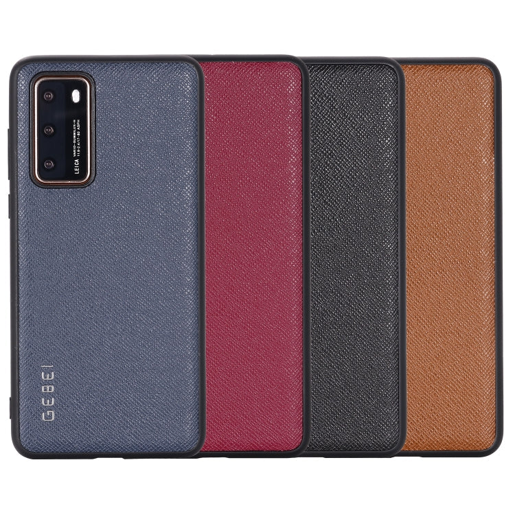 GEBEI Full-coverage Shockproof Leather Protective Case, For Huawei P40, For Samsung Galaxy S20, For Samsung Galaxy S20+, For Samsung Galaxy S20 Ultra, For Huawei P40 Pro