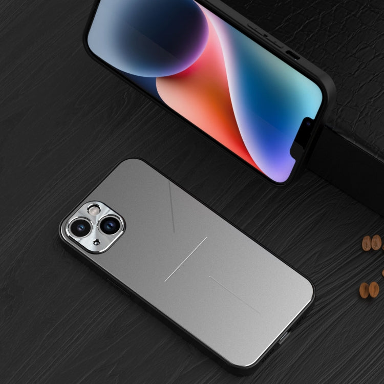 R-JUST RJ52 3-Line Style Metal TPU Shockproof Phone Case