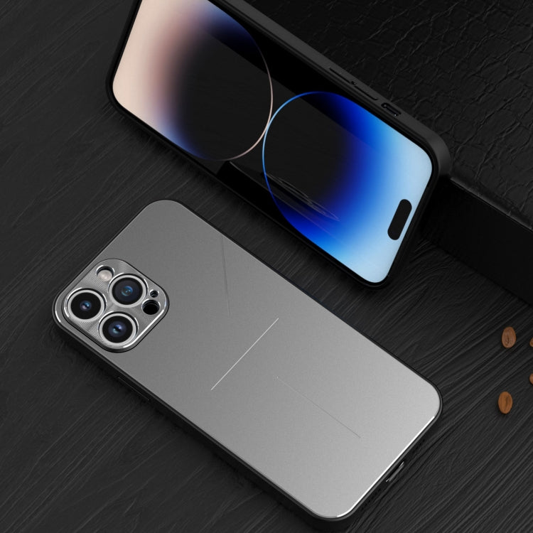 R-JUST RJ52 3-Line Style Metal TPU Shockproof Phone Case