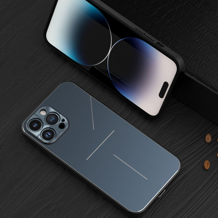 R-JUST RJ52 3-Line Style Metal TPU Shockproof Phone Case