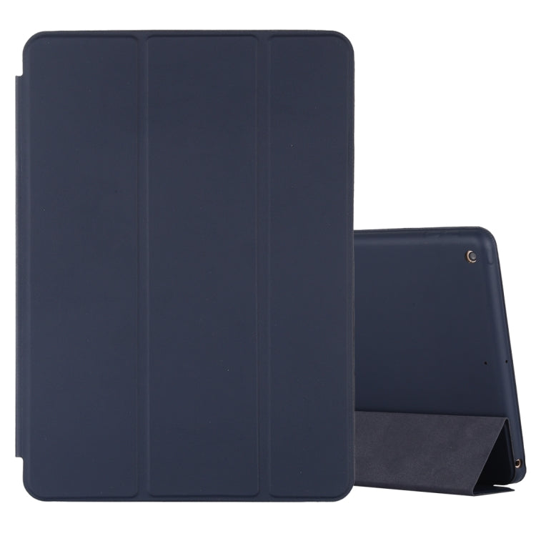 Horizontal Flip Smart Leather Case with Three-folding Holder