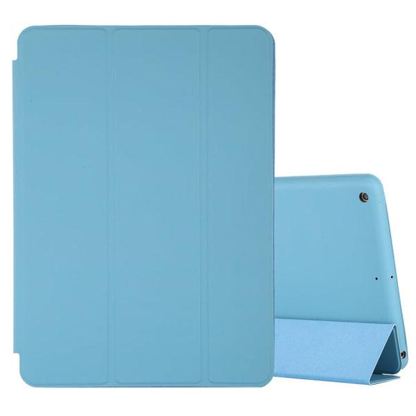 Horizontal Flip Smart Leather Case with Three-folding Holder