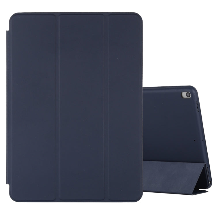 Horizontal Flip Smart Leather Case with Three-folding Holder